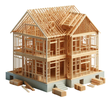 —Pngtree—constructing a timber frame house_15902584